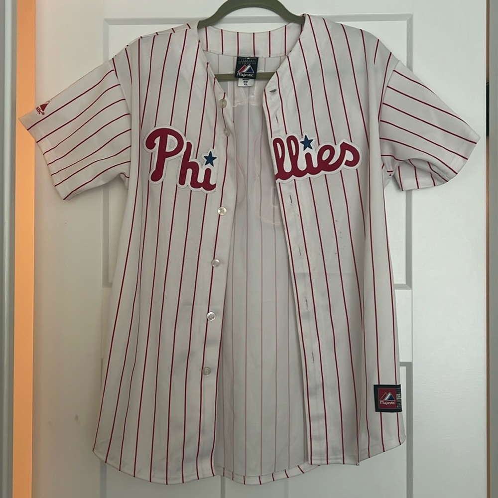 Majestic Phillies Jersey Halladay
